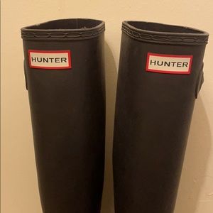 Hunter rain boots